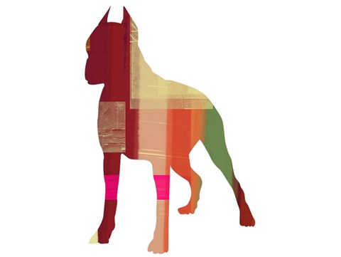 Framed Boxer 2 Print