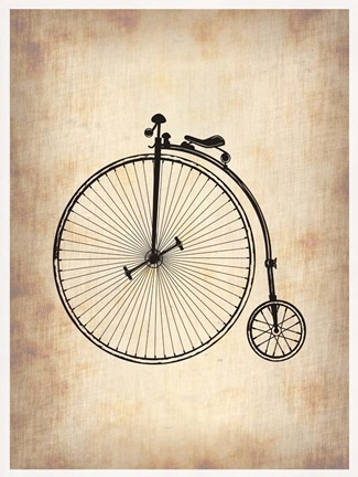 Framed Vintage Bicycle Print