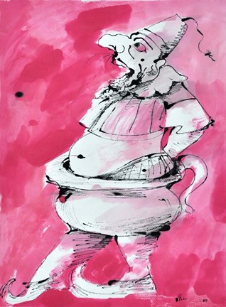 Framed Contempt Print