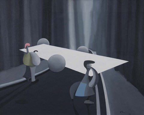 Framed Crossing Print