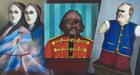 Framed Freaks 2 Print