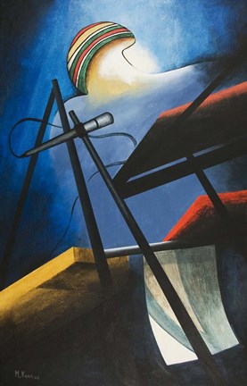 Framed Maestro Zawinul Print