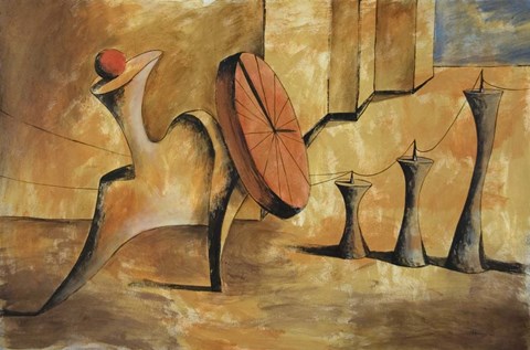 Framed Time Goes By Print