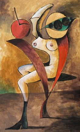 Framed V for Venus Print