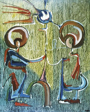 Framed Annunciation Print