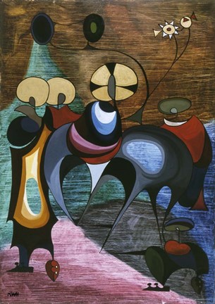 Framed Reenter Print