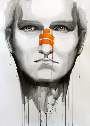 Framed Determination Print