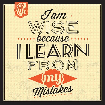 Framed I&#39;m Wise Print