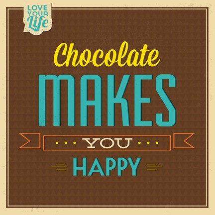 Framed Chocolate Print