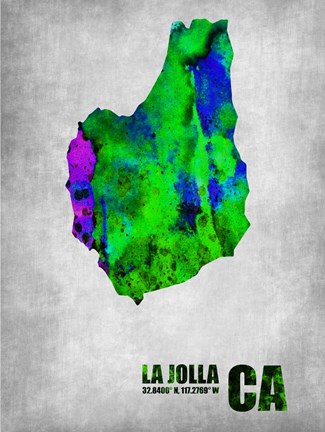 Framed La Jolla California Print