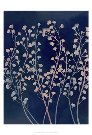 Framed Midnight Haze I Print