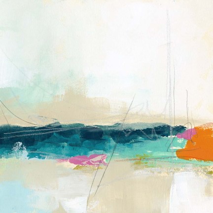 Framed Atmospheric VIII Print