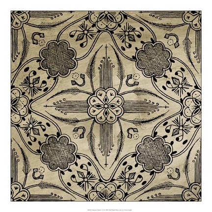 Framed Intricate Detail I Print