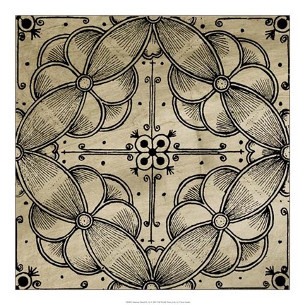 Framed Intricate Detail II Print