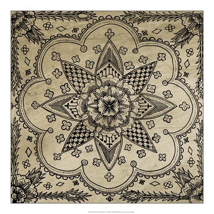 Framed Intricate Detail III Print