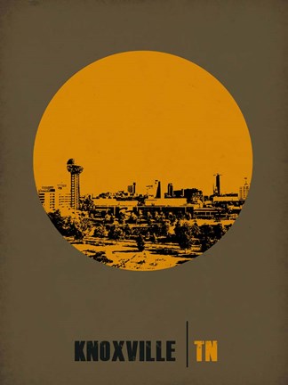 Framed Knoxville Circle 2 Print