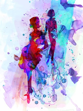 Framed Fashion Models 5 Print