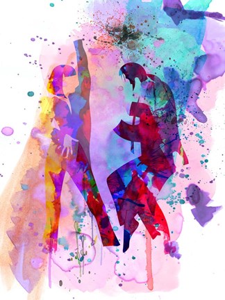 Framed Pulp Watercolor Print