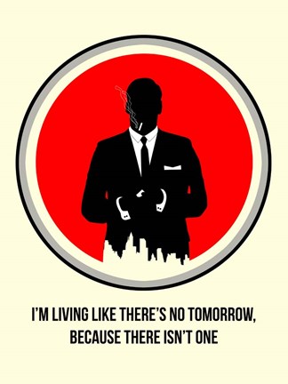 Framed Draper 2 Print