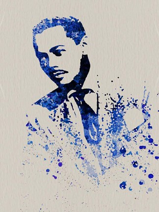 Framed Billy Eckstine Watercolor Print