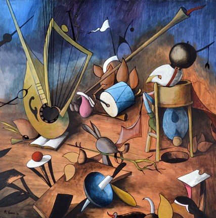 Framed My Bosch Print