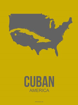 Framed Cuban America 3 Print