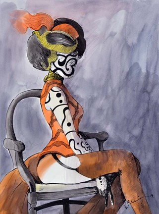 Framed La Belle Epoque Print