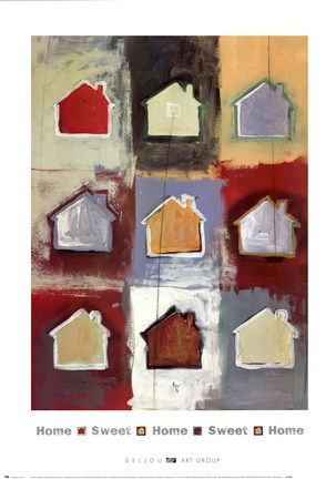 Framed Home Sweet Home Print