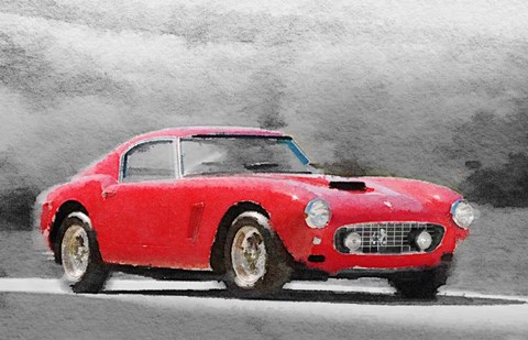 Framed 1960 Ferrari 250 GT SWB Print