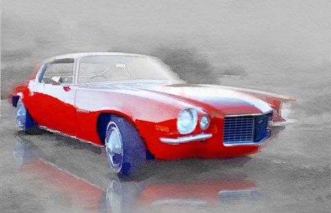 Framed 1970 Chevy Camaro Print