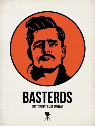 Framed Basterds 1 Print