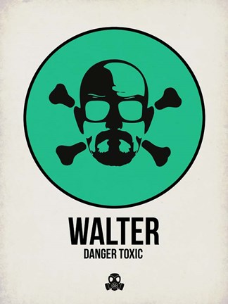 Framed Walter 1 Print