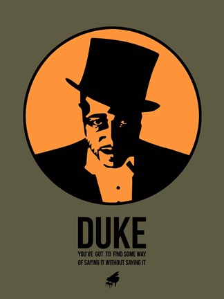 Framed Duke 2 Print