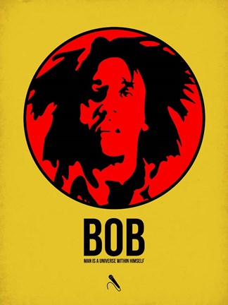 Framed Bob 4 Print