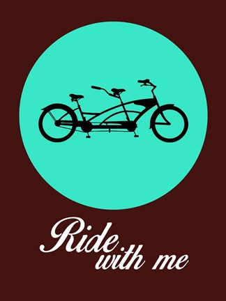 Framed Ride With Me 2 Print