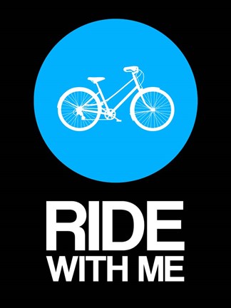 Framed Ride With Me Circle 2 Print