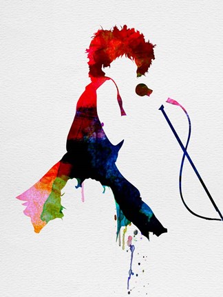 Framed Tina Watercolor Print