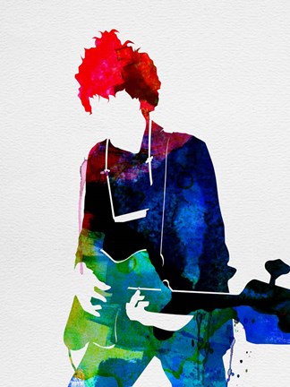 Framed Bob Watercolor Print