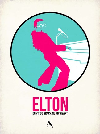 Framed Elton Print