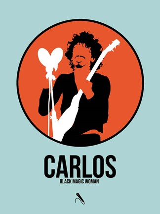 Framed Carlos Print