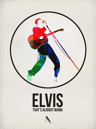 Framed King Watercolor Print