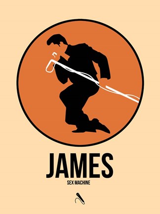 Framed James Print