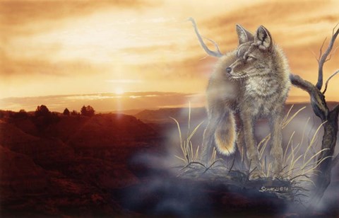 Framed Dawn&#39;s Early Mist Print