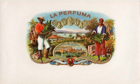 Framed La Perfuma Print