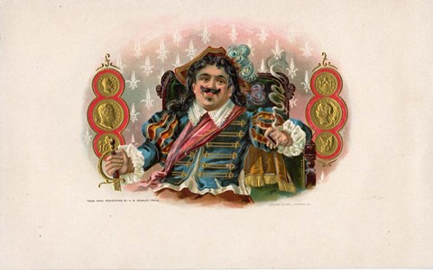 Framed Vintage Cigar Label II Print