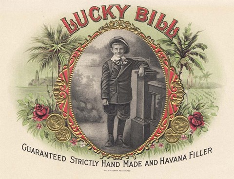 Framed Lucky Bill Print