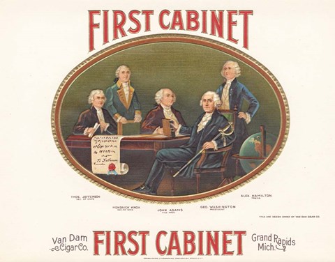 Framed First Cabinet Print