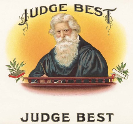 Framed Judge Best Print