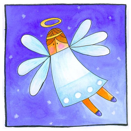 Framed Angel Print
