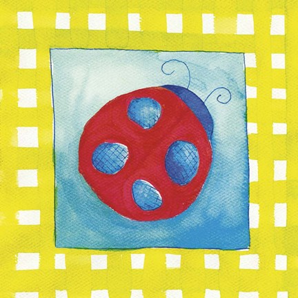 Framed Ladybug Print